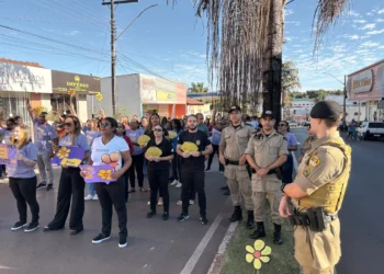 Presença das forças de segurança reforçou o compromisso das instituições com a promoção da segurança e a proteção de crianças e adolescentes - Foto: Divulgação PCTO