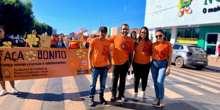 No âmbito da Operação Caminhos Seguros, Polícia Civil do Tocantins participa da Caminhada Faça Bonito em Colinas