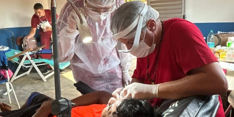 ITPAC Porto realiza 5ª ediçãodo projeto Solidário Itinerante com atendimentos na Aldeia Indígena FunilSakrêpra