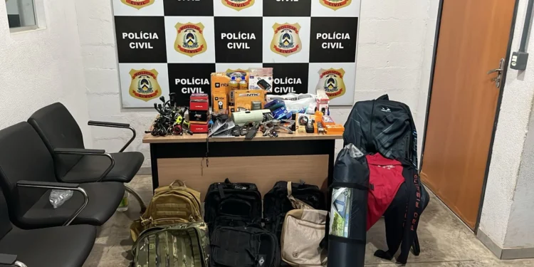 Polícia Civil do Tocantins cumpre mandado de busca e apreensão em Paraíso e recupera R$ 14 mil em objetos furtados