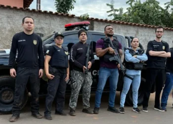 Equipes das Delegacias de Porangatu e de Pedro Afonso localizaram o homem na zona rural de Tupirama - Divulgação PCTO