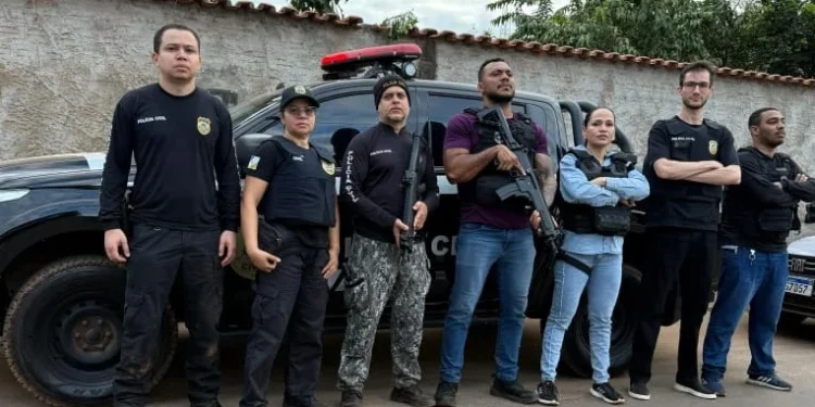 Em Tupirama, homem investigado por crime de pistolagem é preso em ação conjunta das Polícias Civis do Tocantins e de Goiás