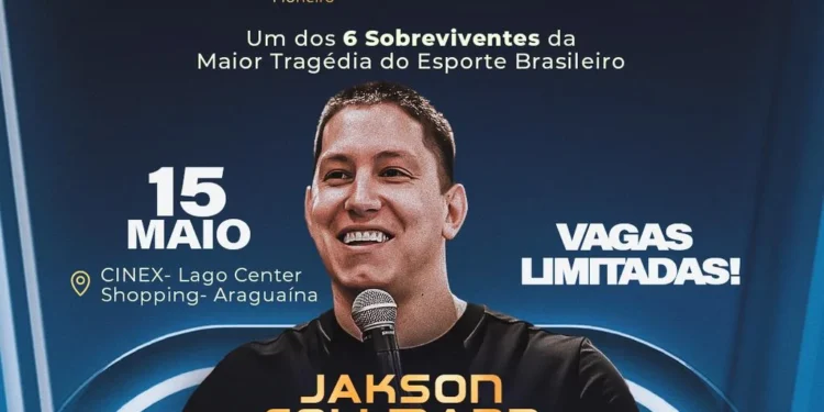 Sebrae leva palestra de ex-jogador e sobrevivente da Chapecoense, Jackson Follmann