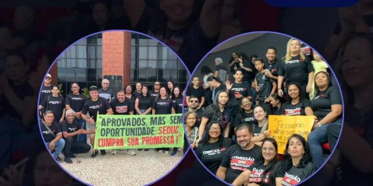 Aprovados no concurso da Seduc 2023 realizam Vigília em Palmas por solução consensual com o Governo do Tocantins