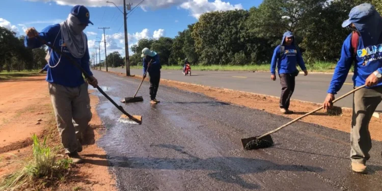 Prefeitura de Palmas inicia recapeamento da ciclovia da Teotônio Segurado no acesso ao Jardim Taquari