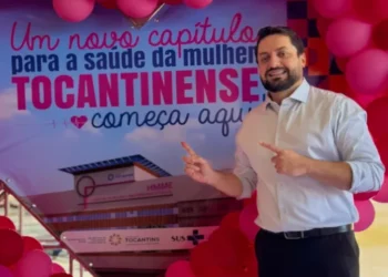 Vereador Dr. Vinicius Pires participa da solenidade de ordem de serviço do novo Hospital da Mulher e Maternidade Estadual do Tocantins