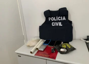 Homem apontado como autor de vários crimes é preso após investigações da 3ª DEIC Araguaína Foto -DICOM SSP TO