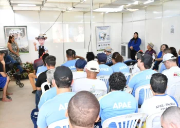 Estudantes participam de palestras sobre inspeção de produtos de origem animal. Foto - Majuh Souza / Governo do Tocantins