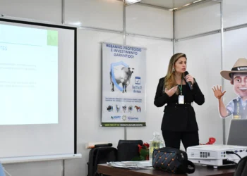 Auditora do Mapa apresenta o PNIB em palestra na Agrotins - Foto - Majuh Souza / Governo do Tocantins