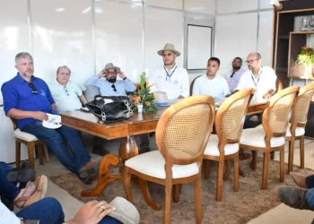 Reuniões aconteceram no estande da Adapec na Agrotins. Foto: Majuh Souza / Governo do Tocantins