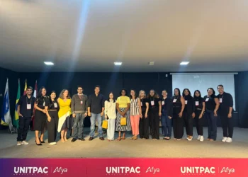 Delegado da Polícia Civil ministra palestra sobre combate à violência contra crianças e adolescentes em Araguaína. Foto -DICOM SSP TO