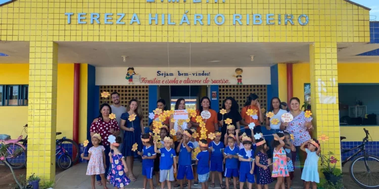 EMEI Tereza Hilário Ribeiro realiza ação alusiva a campanha nacional “Faça Bonito”