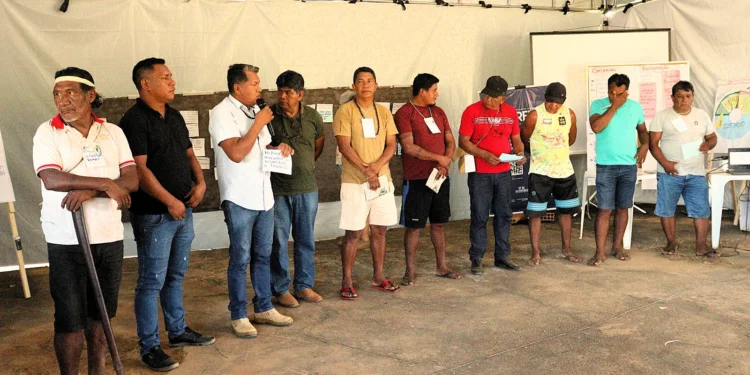 Secretário do Desenvolvimento dos Povos Indígenas de Tocantínia participa de oficinas