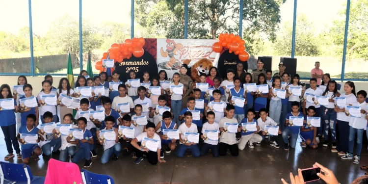 Formatura do Proerd é realizada em Tocantínia