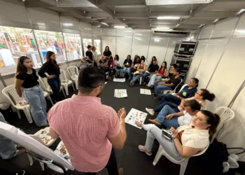 Palestras sobre alimentação adequada e saudável e nova cesta básica nacional - Foto : Luciano Dourado