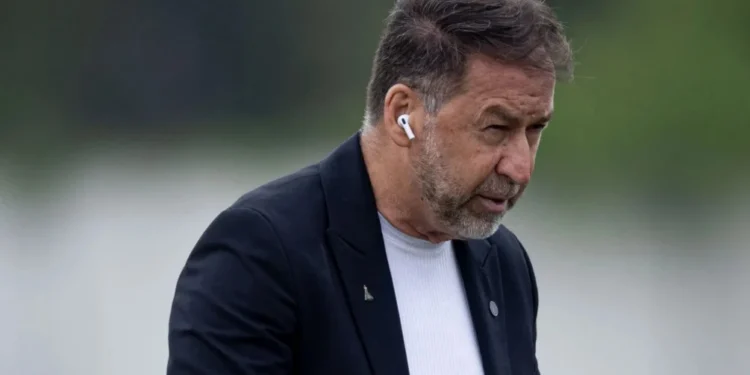 Augusto Melo, presidente do Corinthians • Rodrigo Coca/Agência Corinthians