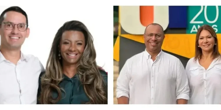 Candidatos Maria Santana Milhomem e George França cumprem agenda de campanha pela Reitoria da UFT em Arraias Candidatos Maria Santana Milhomem e George França cumprem agenda de campanha pela Reitoria da UFT em Arraias