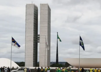 Esplanada dos Ministérios, em Brasília • 08/01/2023 - Foto: WILTON JUNIOR/ESTADÃO CONTEÚDO