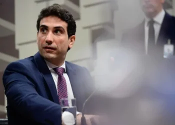 Gabriel Galípolo, presidente do Banco Central, em audiência da Comissão de Assuntos Econômicos do Senado • Saulo Cruz/Agência Senado