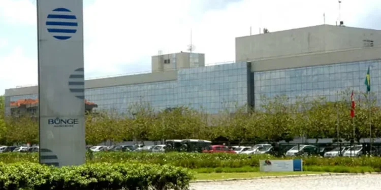 Lucro líquido da Bunge recuou 17,6% no primeiro trimestre
