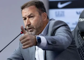 Augusto Melo, presidente do Corinthians • Rodrigo Coca/Agência Corinthians