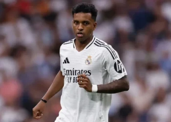 Rodrygo, atacante do Real Madrid • Foto: Divulgação/ Real Madrid