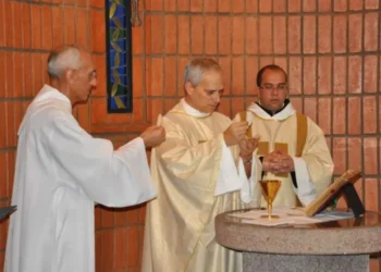 Visita de Robert Prevost, o papa Leão XIV, na Vila Mariana, em São Paulo • Província Agostiniana do Brasil