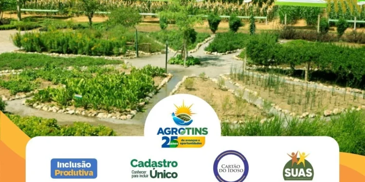 Setas leva produtos de projeto social e informações sobre programas e benefícios para a Agrotins 25 anos