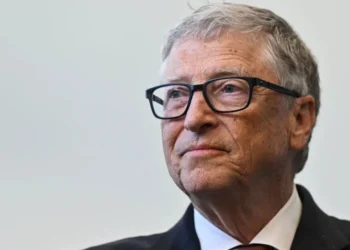 O empresário e filantropo Bill Gates em evento realizado em Londres em 2023 • Justin Tallis - WPA Pool/Getty Images