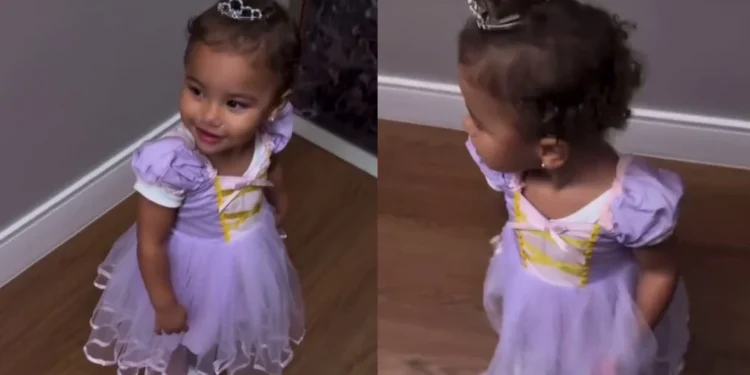 Bruna Biancardi encanta ao mostrar Mavie vestida de princesa; veja