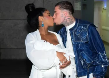 Lorena Maria e MC Daniel deixam a maternidade • Webert Belicio / Agnews