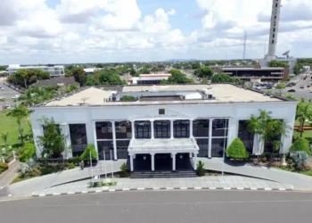 Palácio Senador Hélio Campos, em Boa Vista, sede do governo de Roraima • Secom/Governo de Roraima