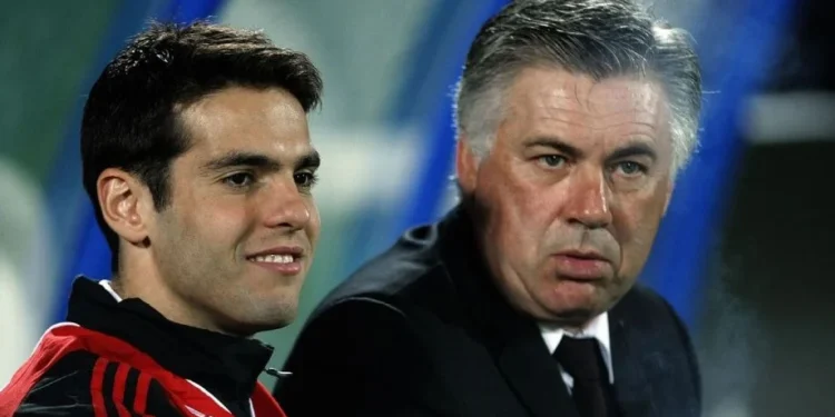 Benja: Ancelotti quer Kaká como seu auxiliar na Seleção Brasileira
