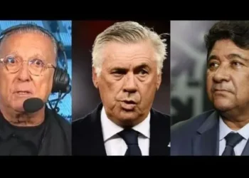 Galvão questiona se Ancelotti permanecerá na Seleção se Ednaldo Rodrigues sair da presidência da CBF • Reprodução/Instagram