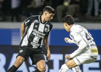 Ceará e Santos ficaram no empate sem gols no Allianz Parque • Divulgação/Ceará SC