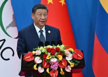Xi Jinping, presidente chinês, durante discurso de abertura do fórum Celac - China • Getty Images