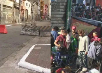 Fluxo de usuários praticamente desapareceu na rua dos Protestantes • CNN Brasil