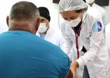 Foram realizadas medições de pressão arterial e glicemia, além de encaminhamento para exames - Foto: Danilo Rodrigues/Governo do Tocantins