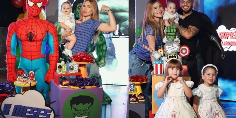 Virginia Fonseca comemora mesversário do filho, José Leonardo