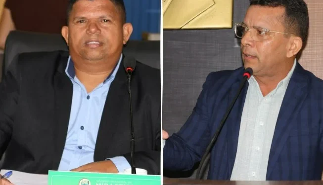 Paulinho Cavalcante busca lombadas enquanto Ghisley Martins realização de campeonatos