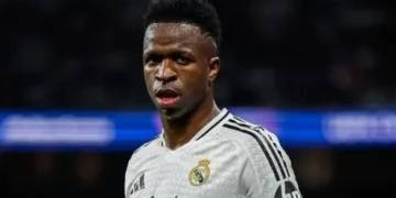 Vini Jr., do Real Madrid • Reprodução/Instagram/Real Madrid