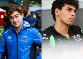 Franco Colapinto e Gabriel Bortoleto, Argentina e Brasil na F1 2025 — Foto: Getty Images