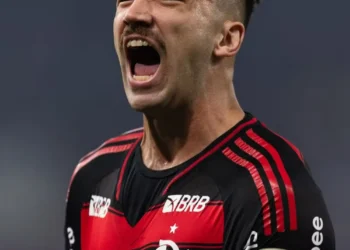 Libertadores 2025 - Flamengo x LDU - Leo Ortiz — Foto: Ruano Carneiro/Getty Images