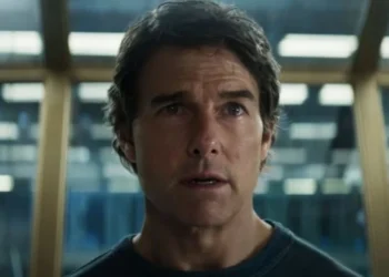 Tom Cruise em prévia do último filme da franquia "Missão: Impossível" • Reprodução