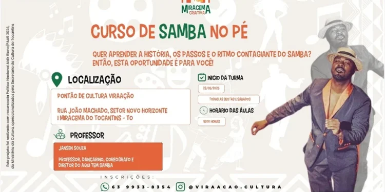 SAMBA QUE TRANSFORMA: PROJETO MIRACEMA CRIATIVA DÁ INÍCIO À FORMAÇÃO EM DANÇA POPULAR