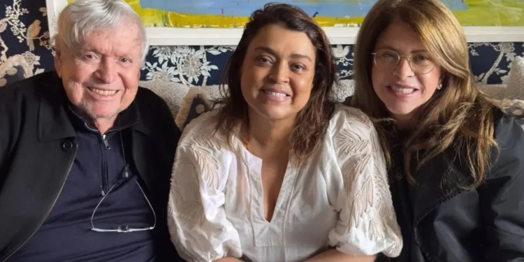 Em Nova York, Preta Gil recebe visita de Boni: “Amei”