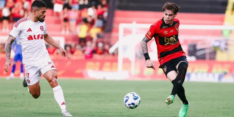 Sport sai na frente, cede empate ao Inter e segue sem vencer no Brasileirão