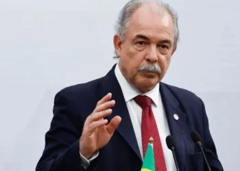 Presidente do BNDES, Aloizio Mercadante • 14/04/2023REUTERS/Tingshu Wang/Pool