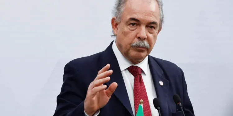 Presidente do BNDES, Aloizio Mercadante • 14/04/2023REUTERS/Tingshu Wang/Pool