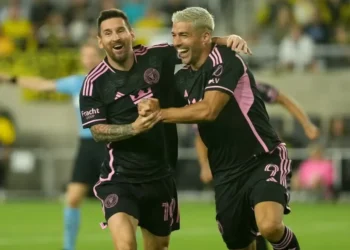 Messi e Suárez no Inter Miami — Foto: Jason Mowry/Getty Images